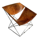 Fauteuil F675 "Butterfly" cognac patiné par Pierre Paulin pour Artifort 60