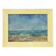 Swimming school by the sea, 1974 – oil painting by Alexander Michael