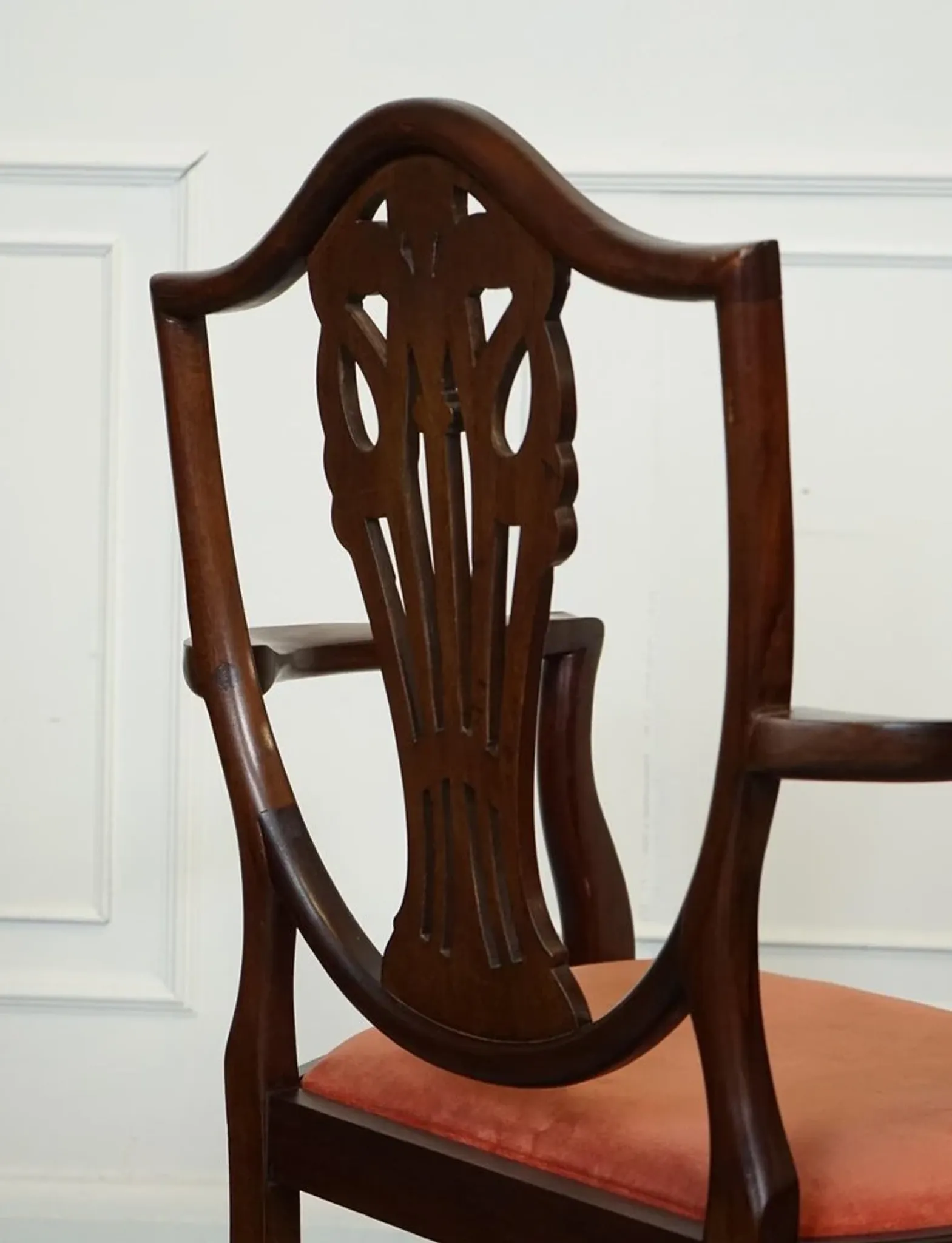 Victorian Hepplewhite Carver Chairs