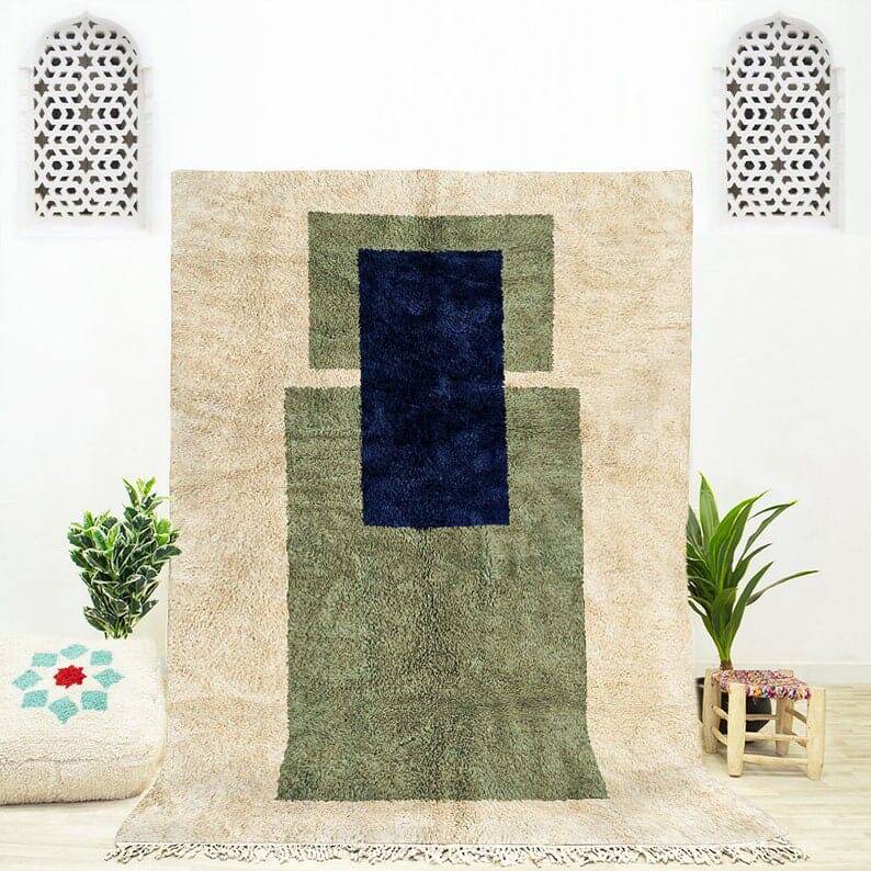 Traditional Beni Ouraine Berber rug, size 150 x 250 cm
