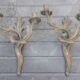 Pair of Louis XV style bronze sconces