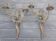 Pair of Louis XV style bronze sconces