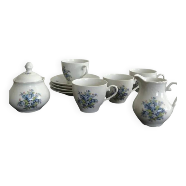 Service à café porcelaine de Bavaria