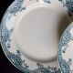 Vintage earthenware dinner plates from Saint Amand Nouvelle Usine Céramique du No