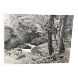 Silver photo Bernard Darot 20th small torrent