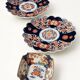 Set of antique Minton porcelain and Imari decoration – 19th century