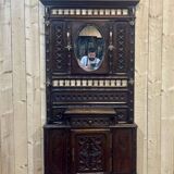 Breton chestnut wardrobe from the 1930s