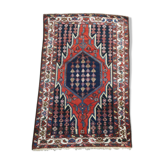 Mid century hand-knotted Persian rug - 135x208cm