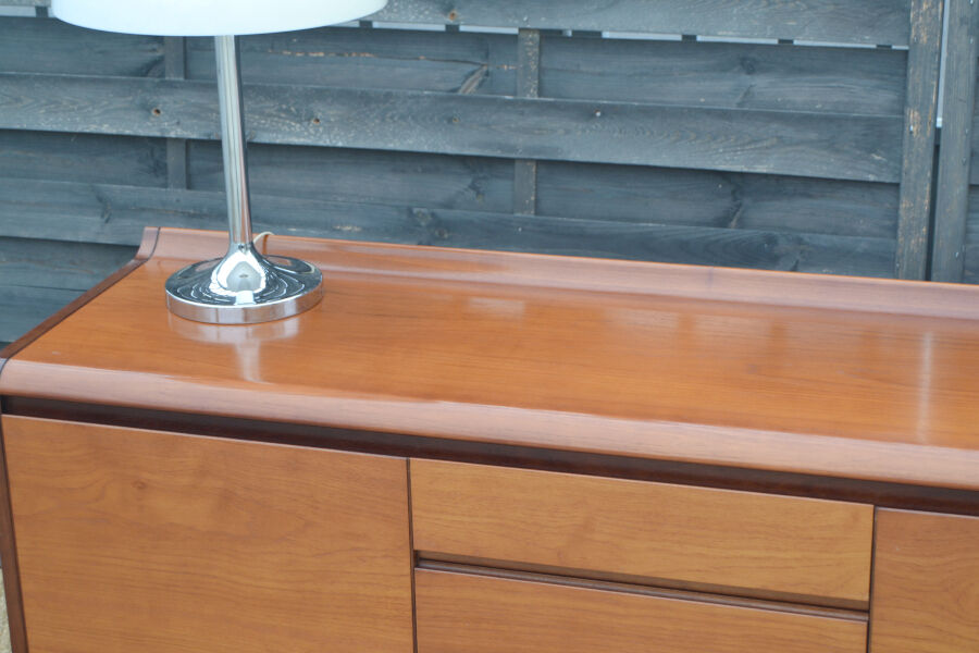 Sideboard by White & Newton curved 208 cm