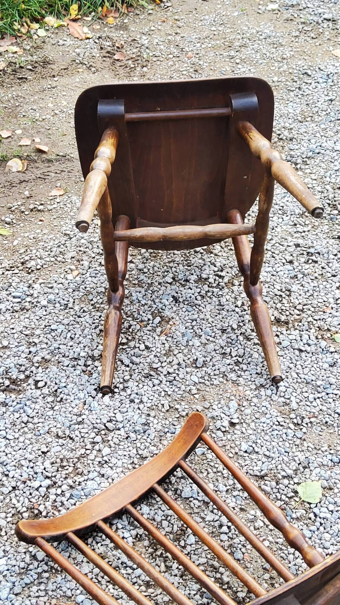 Set de 6 chaises de bistrot Baumann vintage des années 60