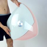 Mid Century Glass Ceiling Light By Napako, Czechoslovakia, 1960s