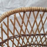 Emmanuelle rattan armchair