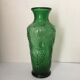 Thick glass vase