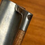 Mid-Century Pewter Carafe Vase with Teak Handle by K.M.D. Tiel Royal Holland Pewter, 1960s