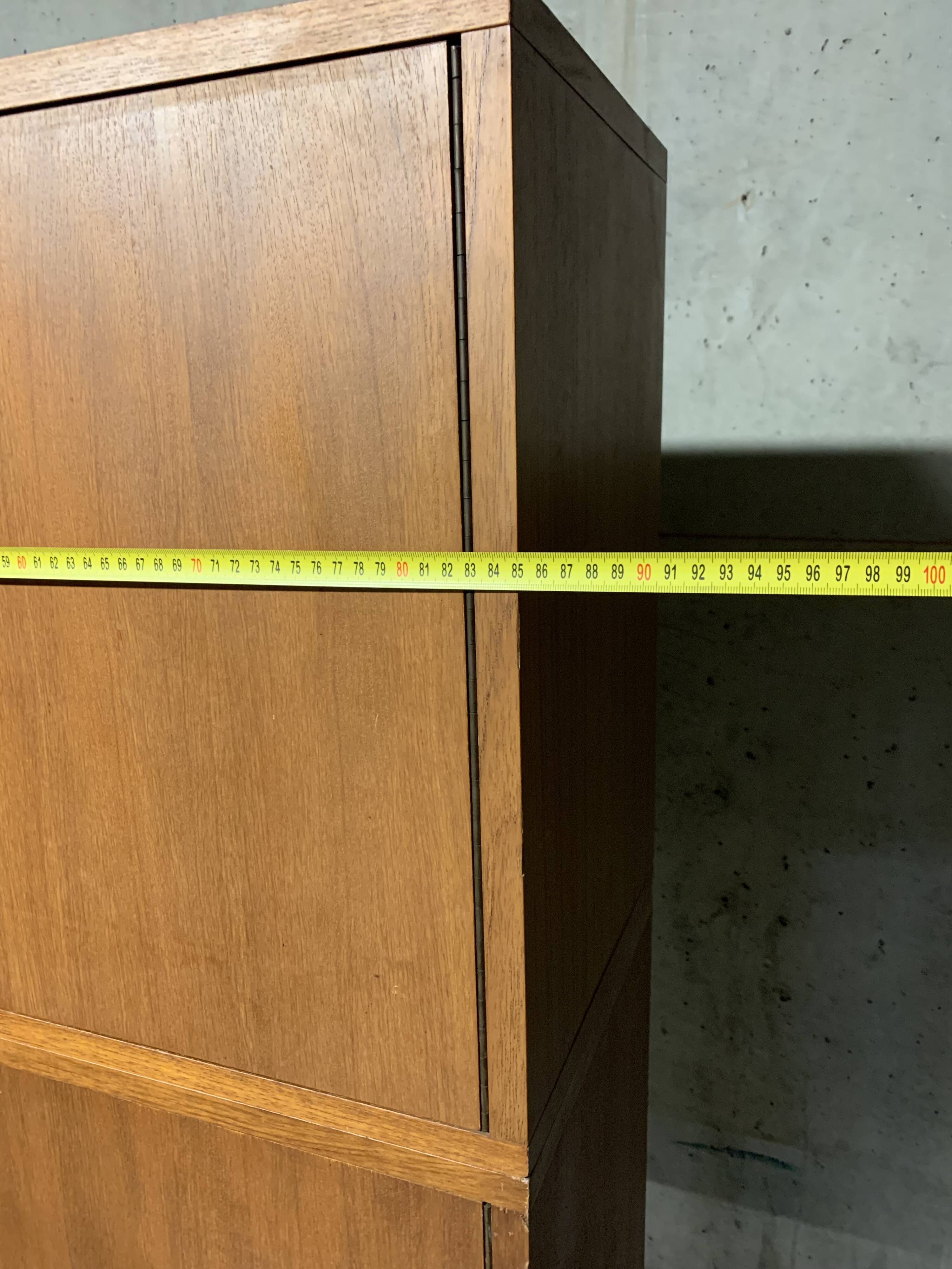 Pair of Scandinavian Danish Retro Vintage Shelving Furniture