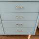 Vintage sideboard revisited in Almond Sarah Lavoine collection (Resources)