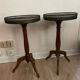 Duo pedestal tables