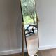 Miroir psyché en laiton de style néoclassique