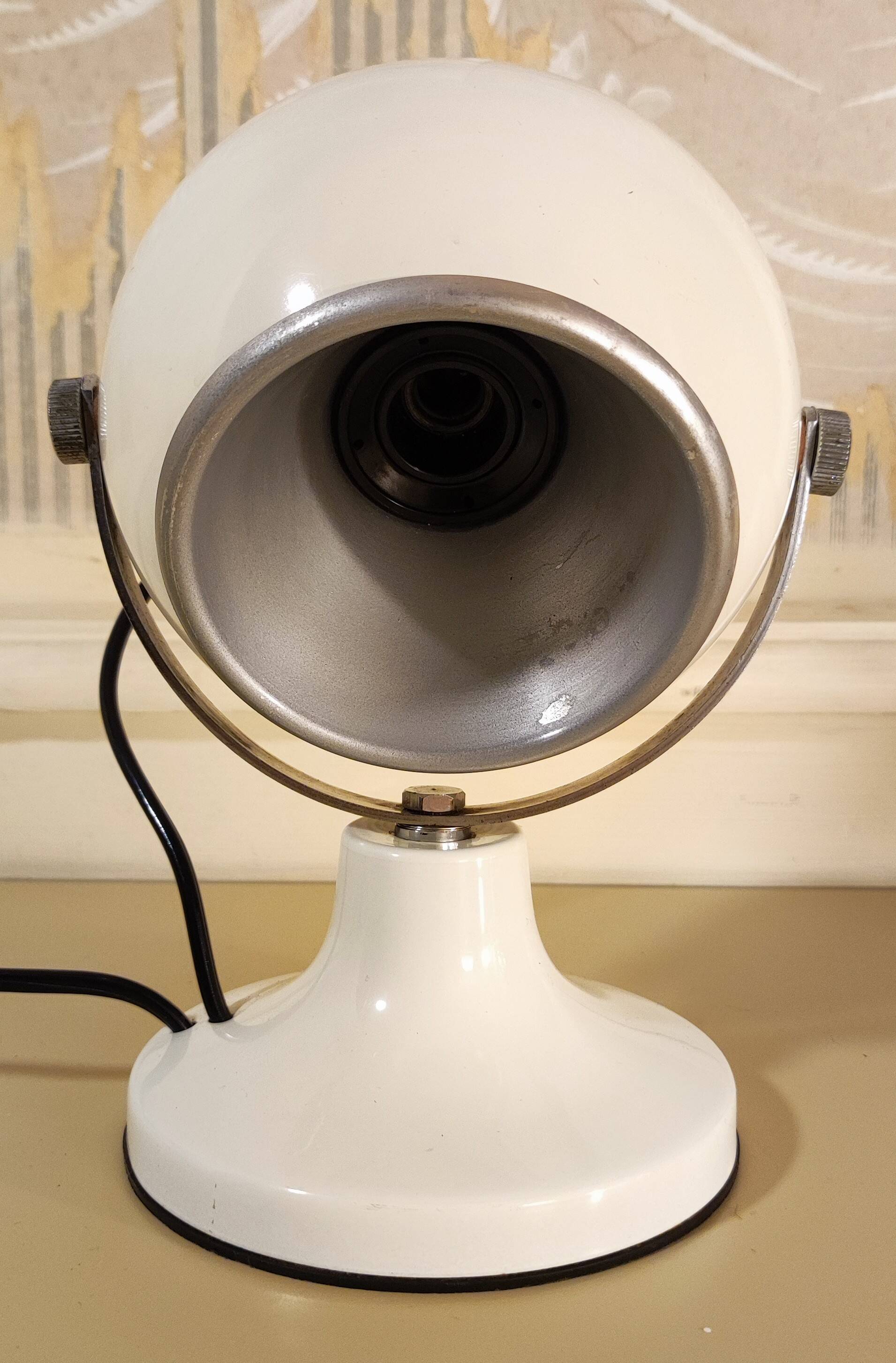 Lampe eyeball pied tulipe 1970