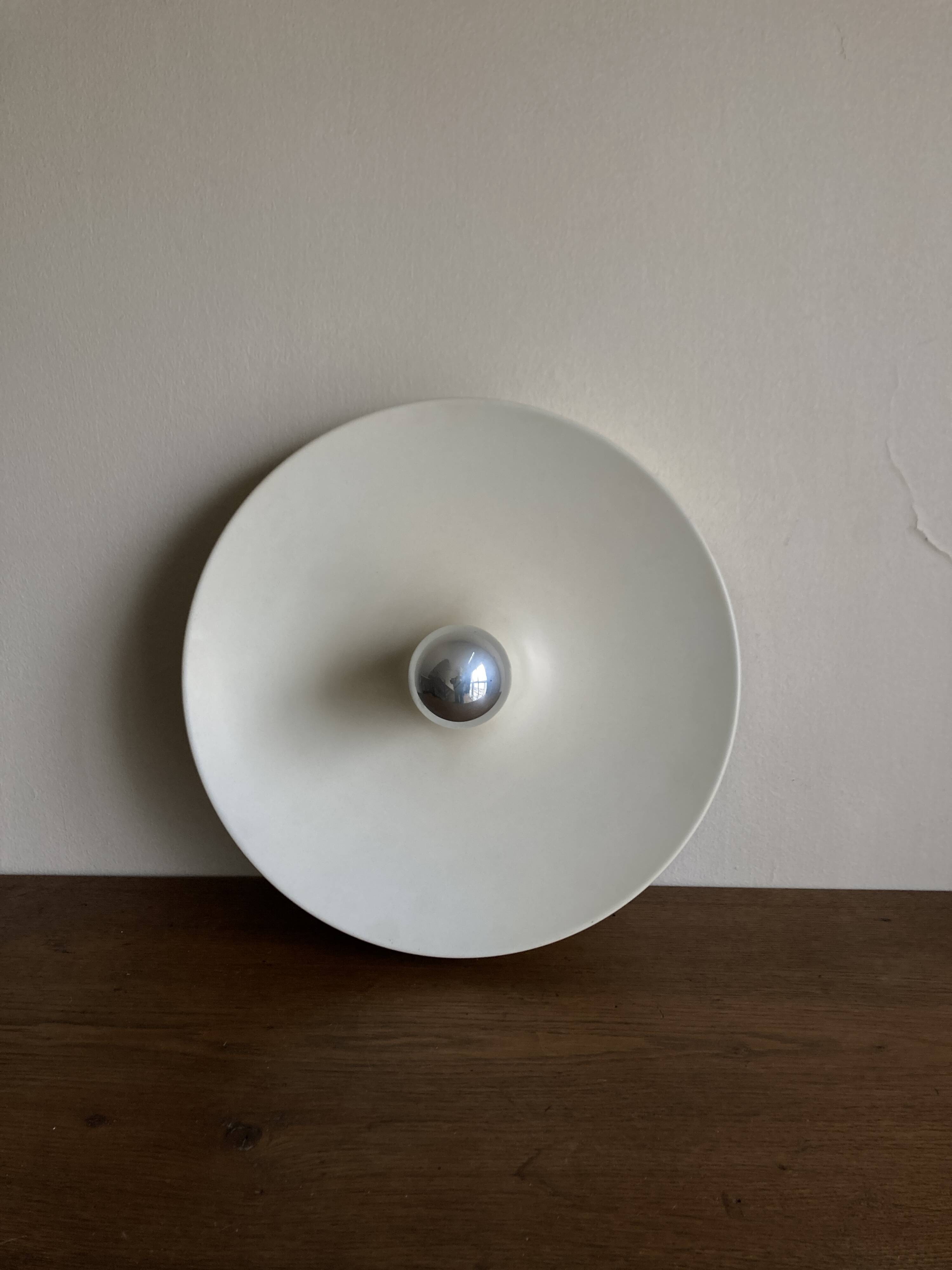 Space Age disc wall light selection by Charlotte Perriand for Les Arcs at Honsel