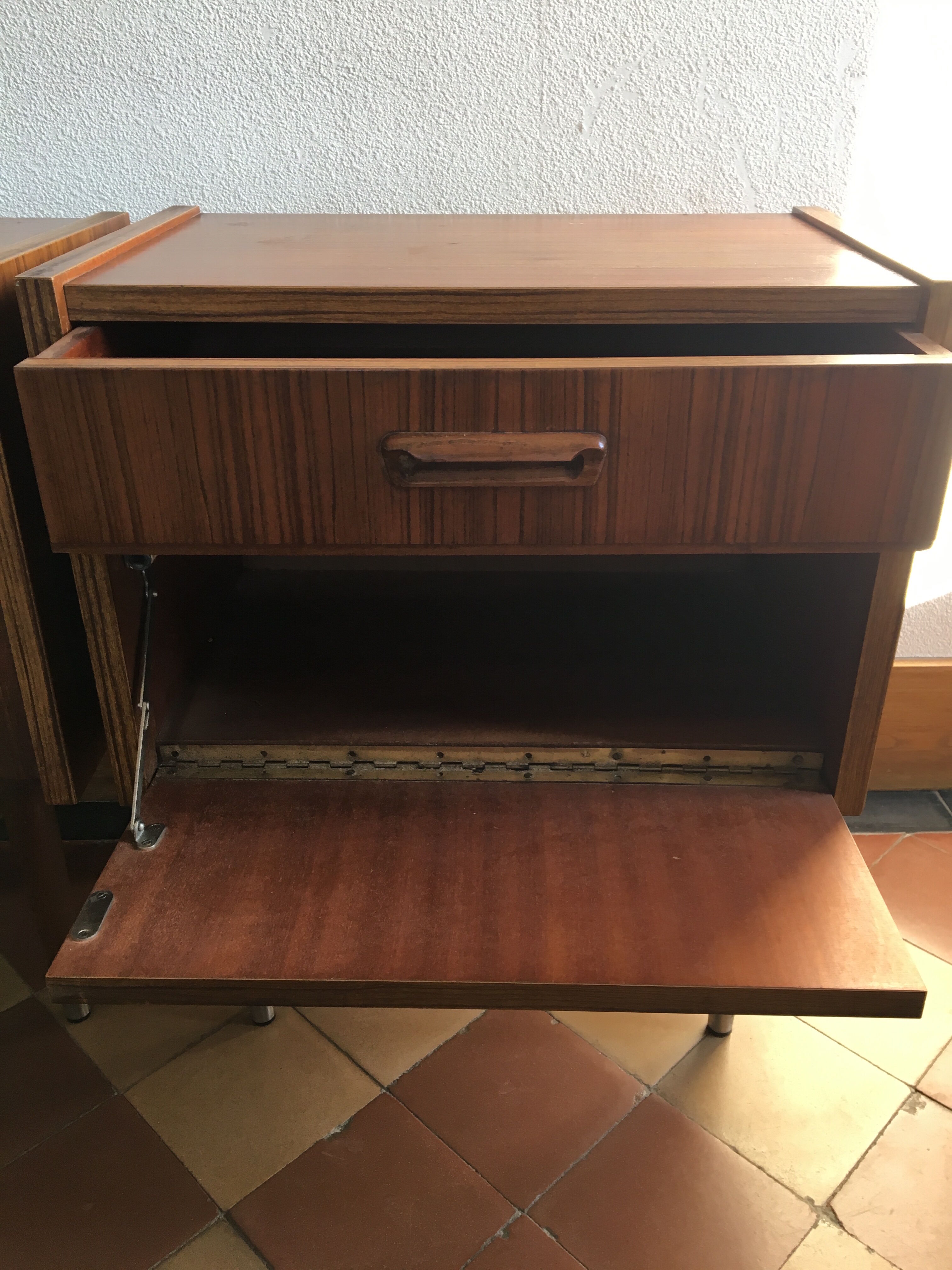 Paire de chevets vintage