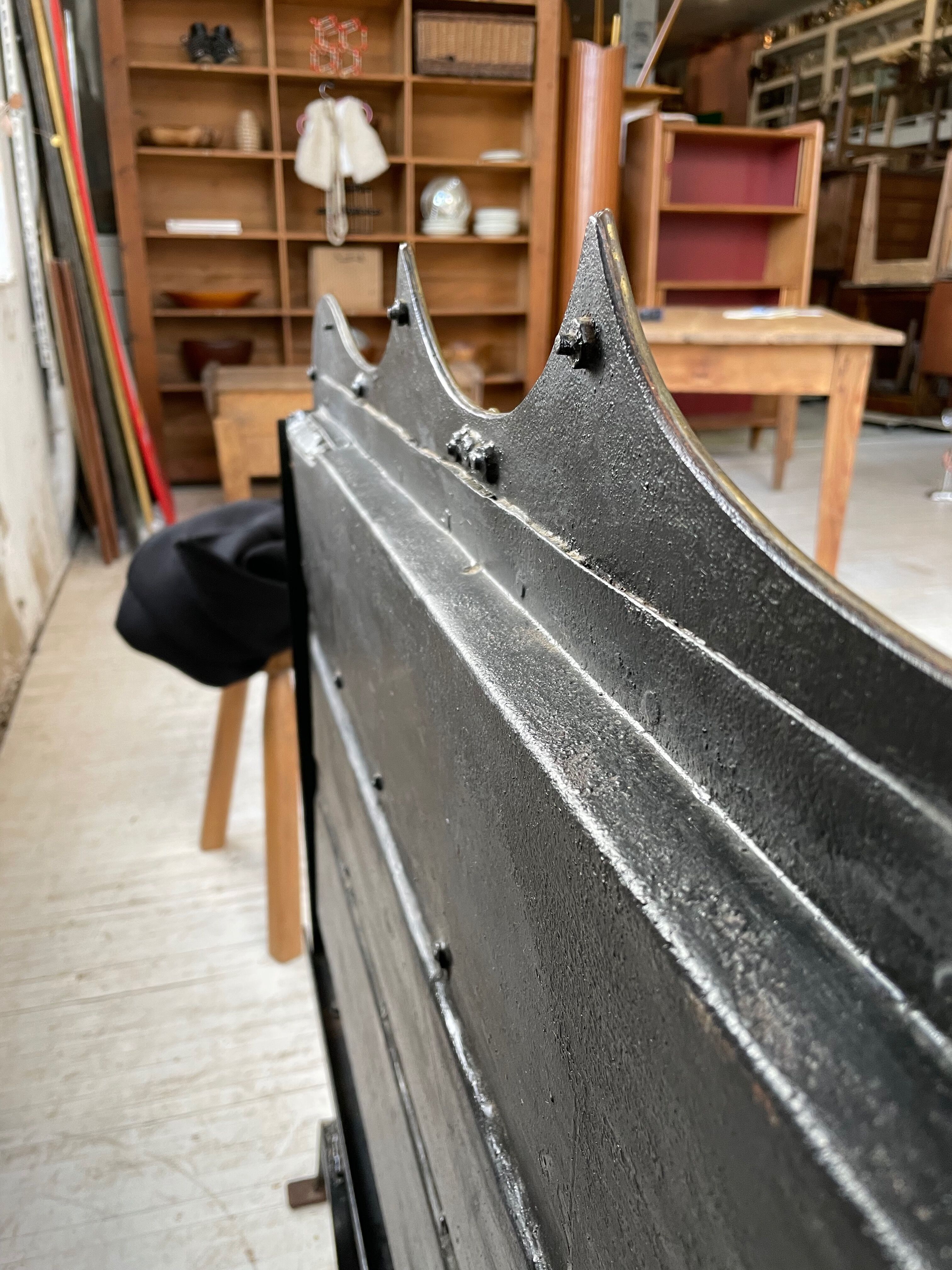 Firewall cast iron and ceramics 50s