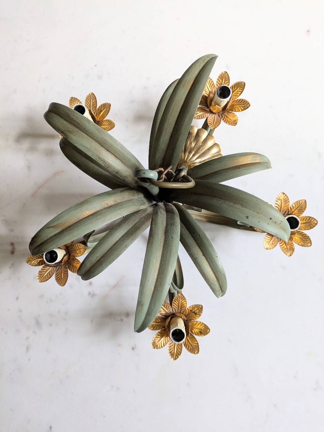 Hollywood Regency chandelier