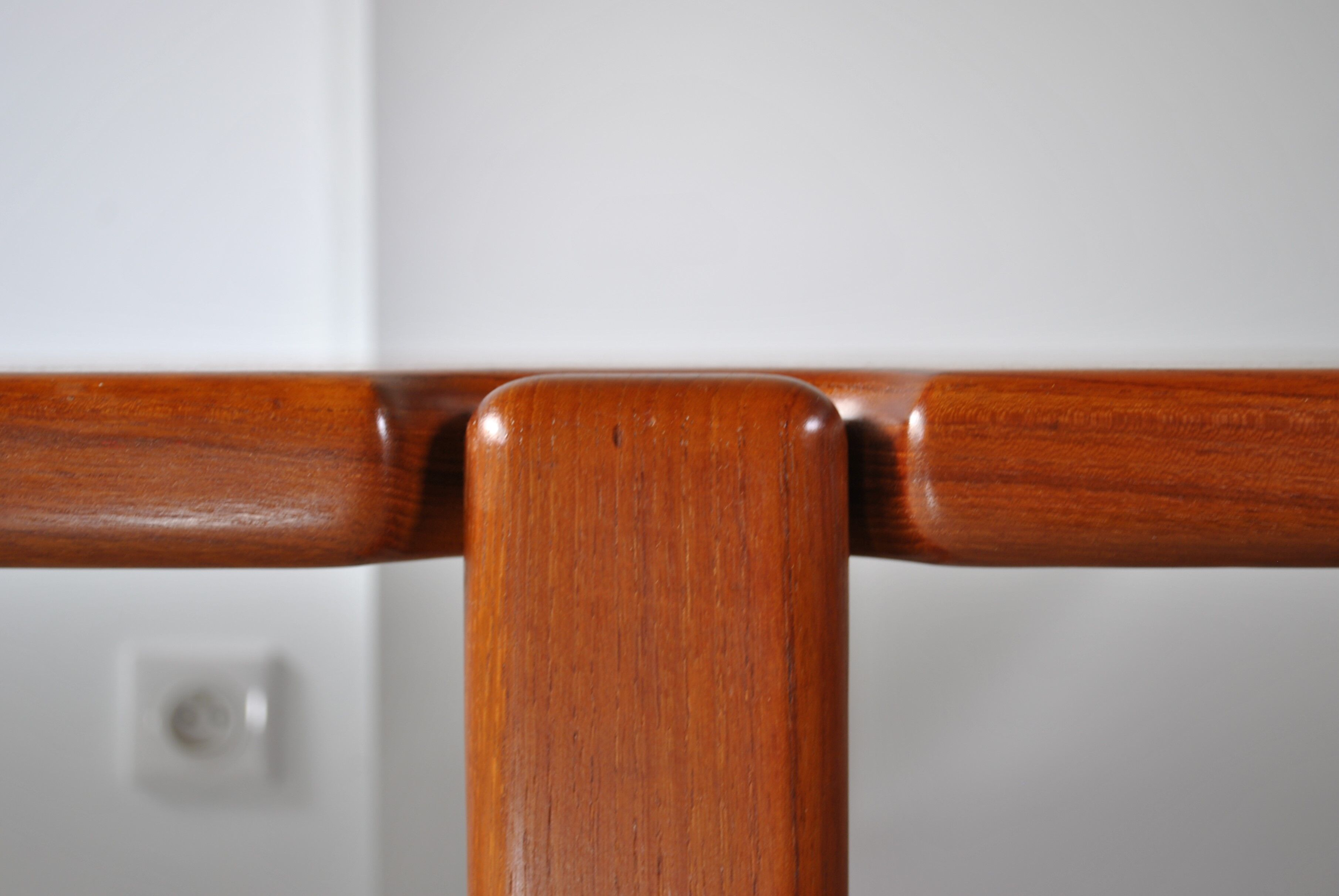 Danish teak coffee table by Niels Bach