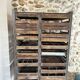 Antique printing furniture with drawers – wood & metal – industrial