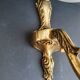 Pair of bronze wall sconces in Empire/Napoleon III style.