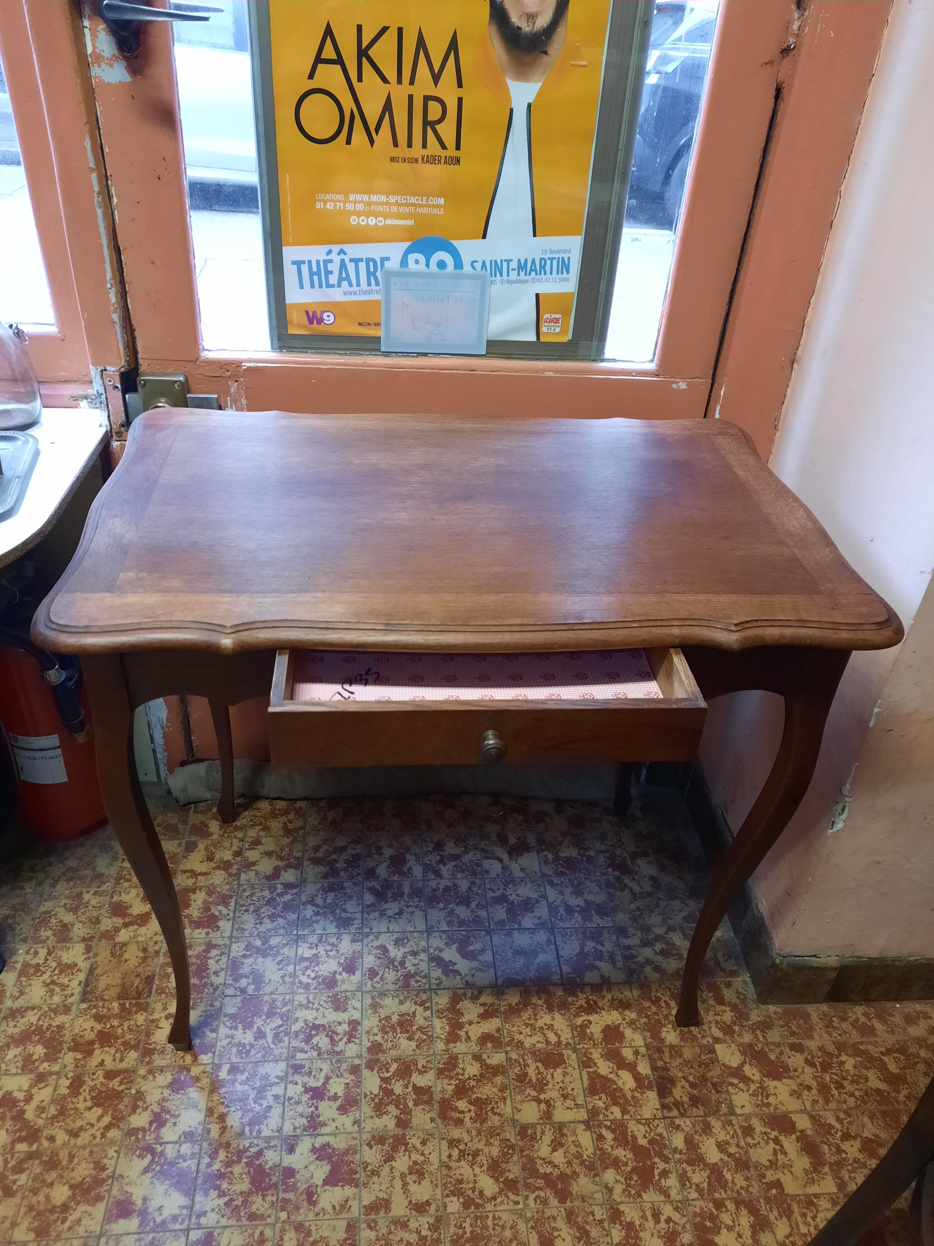 Wooden desk