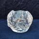 Kosta Boda Glass Rock or Ice Cube Candle Holder