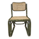Breuer style bamboo cane chair 1980"