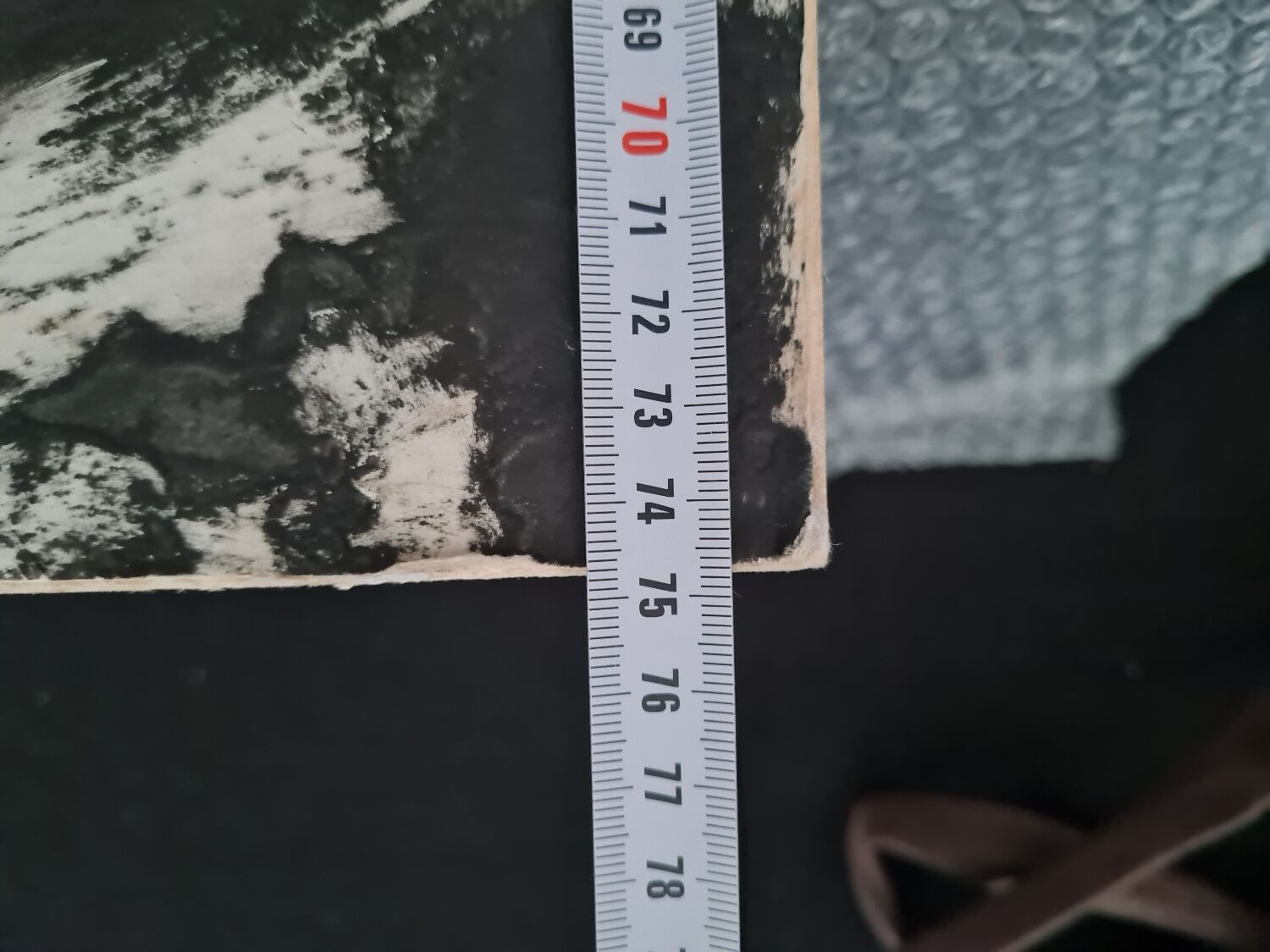 Tony Soulié large black and white aquagravure signed