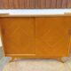 sideboard, buffet with sliding doors and splayed legs