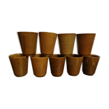 Digoin stoneware glass