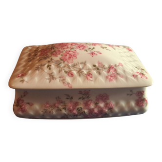 Vid-poche, boite à bijoux en porcelaine Bernardaud Limoges