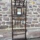 Vintage 1930s curved wood bamboo coat rack