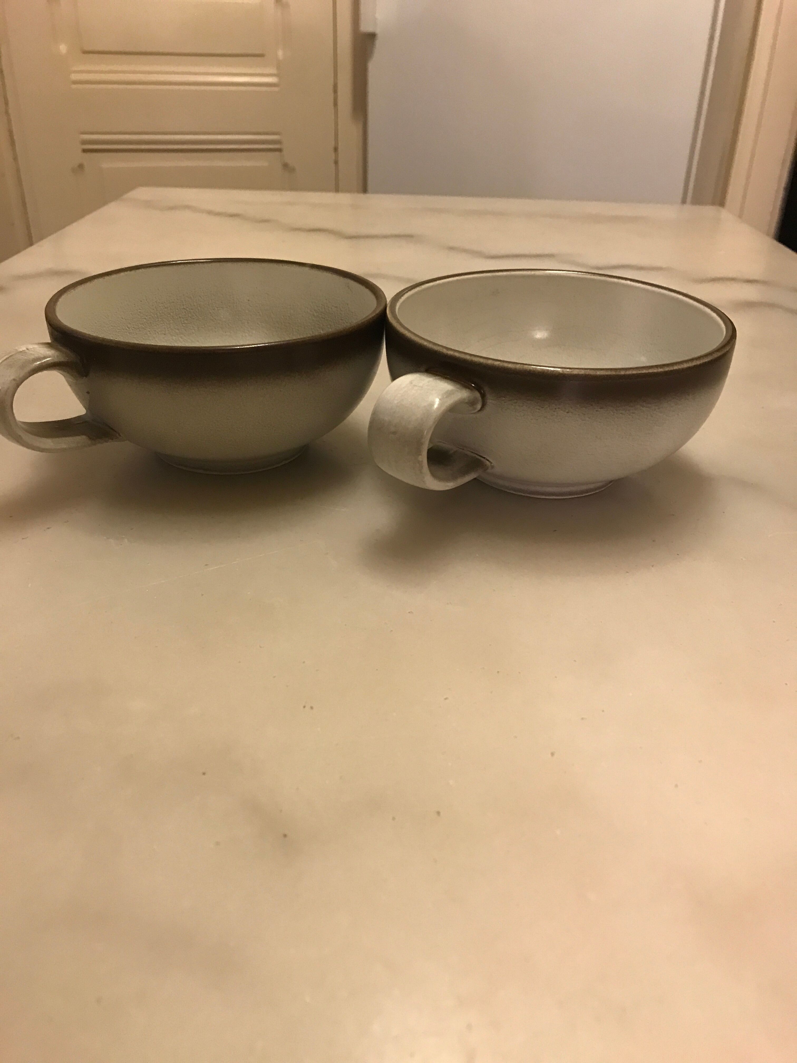 earthenware bowls