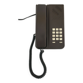 Brown matra button telephone