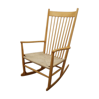 Rocking-chair J16  par Hans J Wegner pour Fredericia, Danemark, années 1977