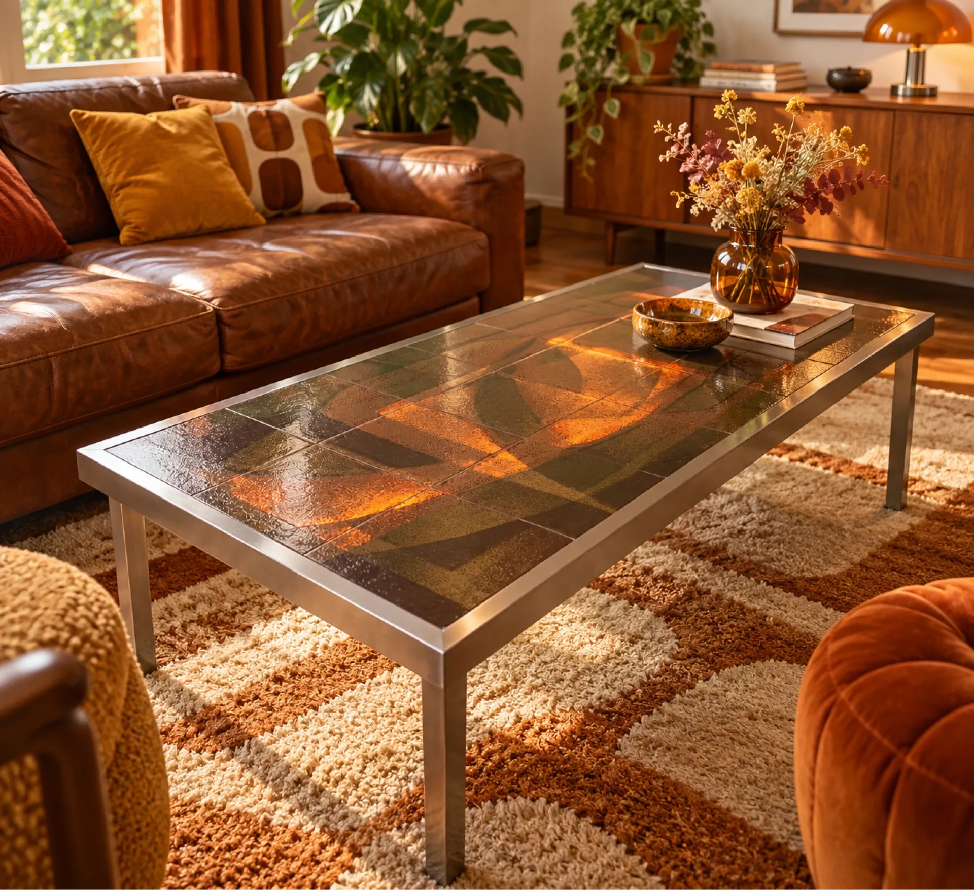 70s coffee table