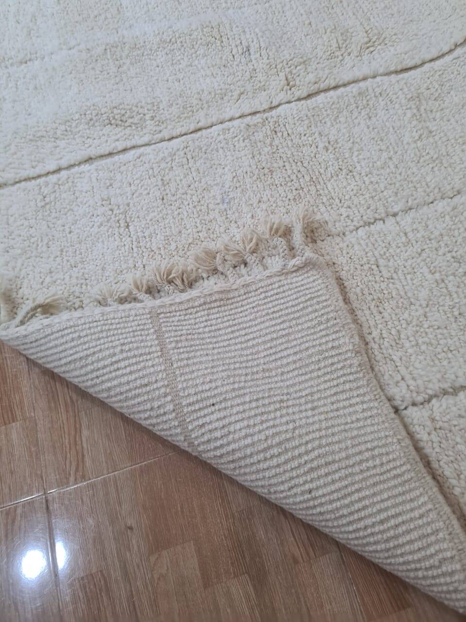 Handmade wool Berber rug 300X200 cm