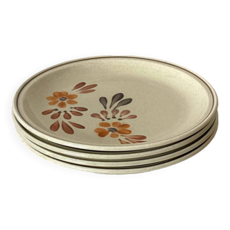 Lot de 4 assiettes vintage