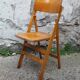 Chaise pliante en bois