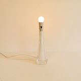 Lamp base with multiple layers of glass