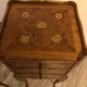 Pair of bedsides Louis XV rosewood marquetry