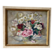Bouquet de fleurs signé