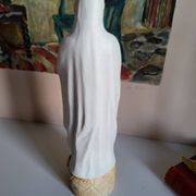 Religious Statuette of Our Lady of Lourdes, Saint Virgin Mary