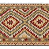 Tapis de secteur afghan vintage de kilim 99x155cm